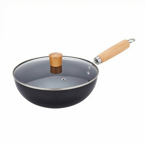 Wok rond avec - rond,