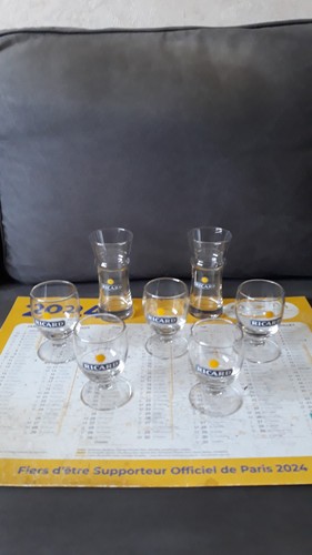 Lot verres ricard - lot,