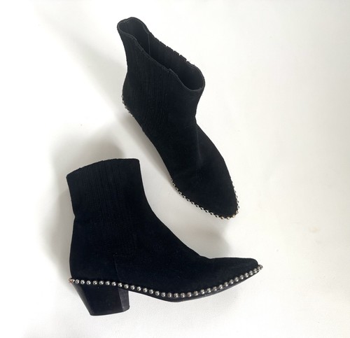 Bottines santiags cloutées - , en
