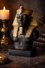 Buste Pharaon Égyptien Statue