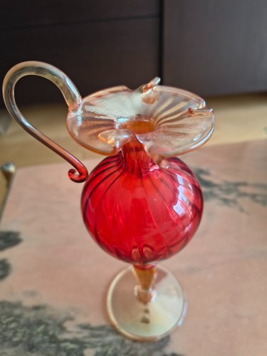 Ancien pichet soliflore - ancien, verre