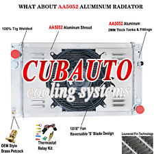 3 Rangées Radiateur Shroud