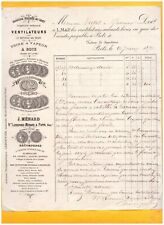 BOTZ (49) USINE de VENTILATEURS AGRICOLES "LEBOUVIER-MENARD & PAPIN" en 1890