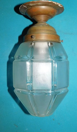 Ancien plafonnier lustre art - ancien,