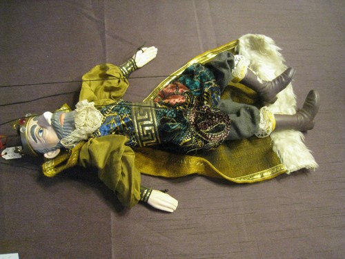 Marionnette sur tige origine