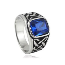 Bague Homme Chevalière Acier