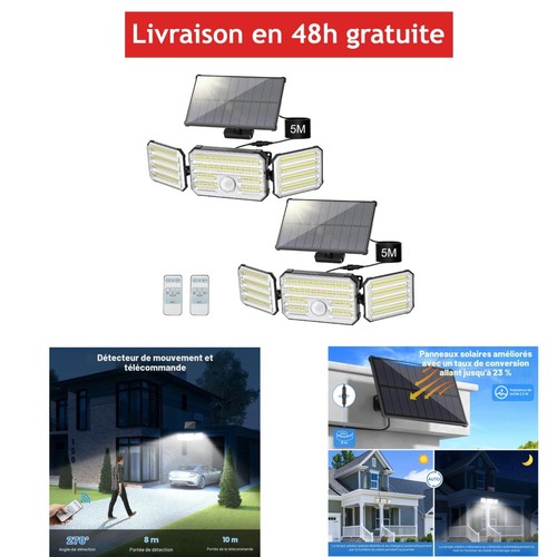 Lampe solaire extérieur - solaire,