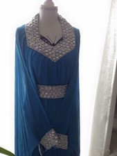 Robe Dubaï Turquoise Et Une