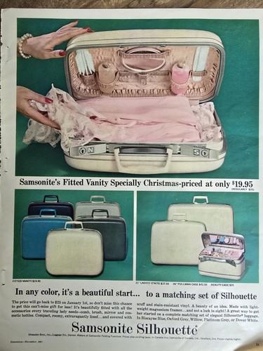 1962 samsonite silhouette - 1962,