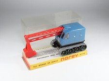 NOREV - 112 - mechanical excavator - petroleum blue - in box