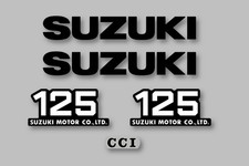 SUZUKI TS 125 - Kit déco