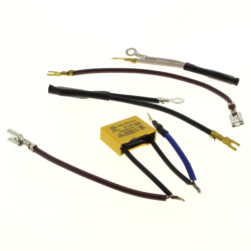 Condensateur 1µf cables - condensateur, +