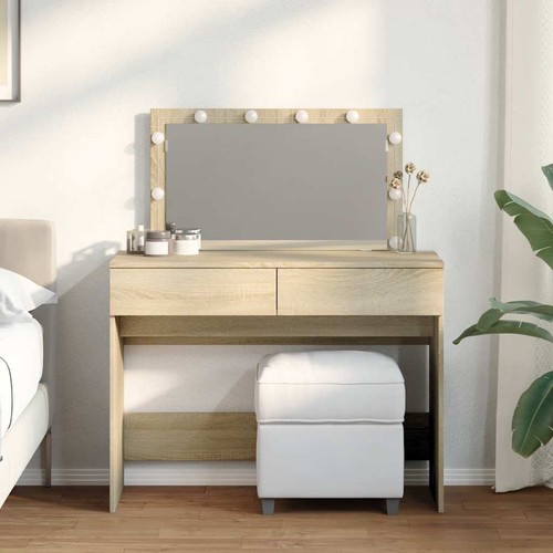 Coiffeuse avec led table - led,