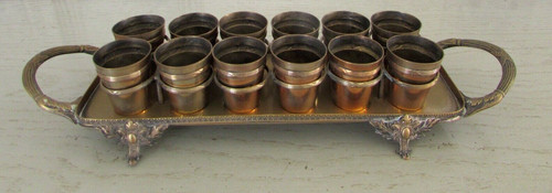 Ancien service liqueur - service,
