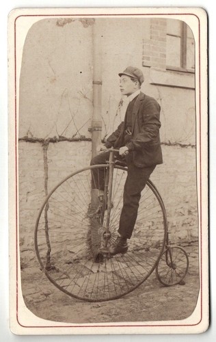 Vélo grand photo cdv c - vélo,