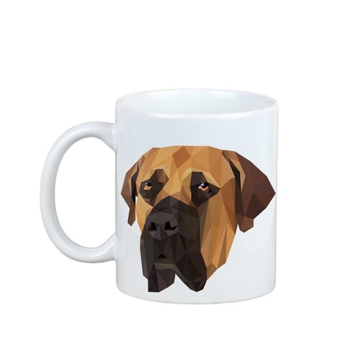 Boerboel géométrique tasse