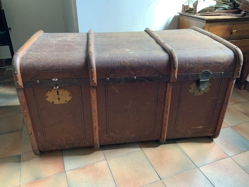 100 ancienne grande malle - -,