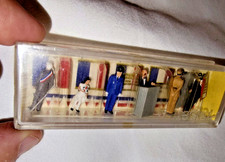 VTG Preiser HO 1:87 Miniaturfiguren Set Handpainted Figures Germany Boxed