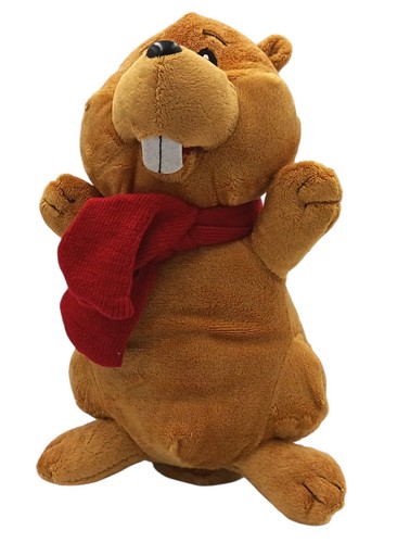 Peluche castor taille 35cm - peluche,
