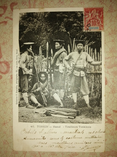 Carte asie indochine tonkin - carte,