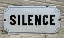 Ancienne plaque émaillée