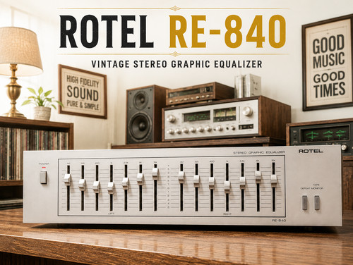 Rotel 840 rare - rotel, re-840