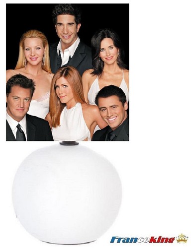 Lampe chevet friends - de, sitcom