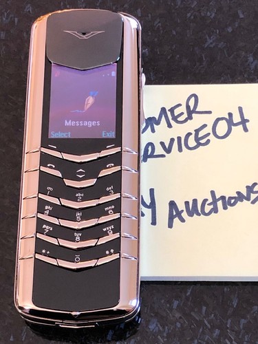 Vertu signature 18k white - signature,