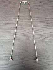 Tringle de garde boue 360 mm Ø 3.4 mm vélo vintage avec boulon serre tringle