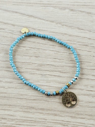 Bracelet perles fines - perles, avec