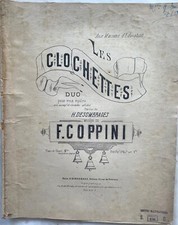 LES CLOCHETTES Partition Chant