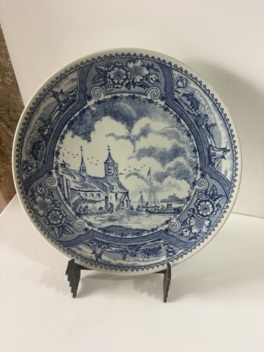 Boch freres delft assiette - freres,