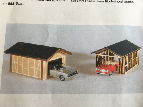Carport fermé kit - carport, bois