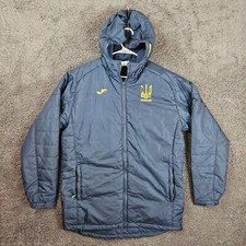Ukraine Football Soccer National Team Joma Puffer Jacket Size Large