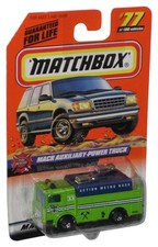 Camion Jouet Vert Mack D'Assistance De Secours Matchbox #77