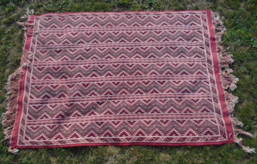 Ancien tapis noue main - ancien, tunisie