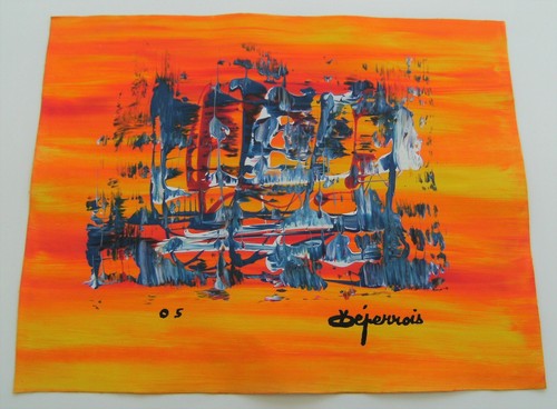 Tableau peinture acrylique