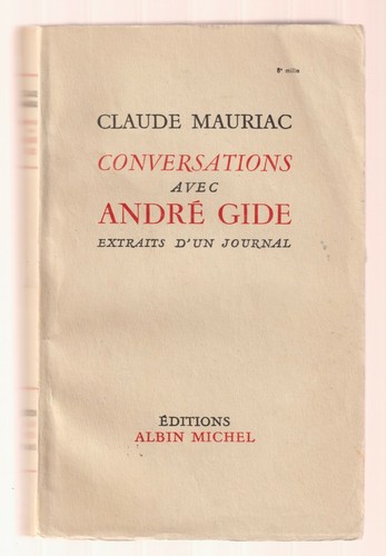 Claude mauriac conversations - claude,
