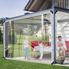 Bâche transparente pour usage extérieur, bâche transparente, protection contre