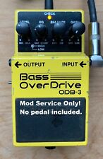 Modify your Boss ODB-3 Bass Overdrive Alchemy Audio Mod Service (No Pedal)