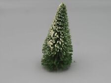 Conical tree with foot 9 cm snowy