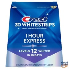 Crest 3D Whitestrips 1-Hour