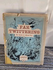 Far Twittering The Annals Of A Branch Line 1949 1st Roland Emett With Rare Cover