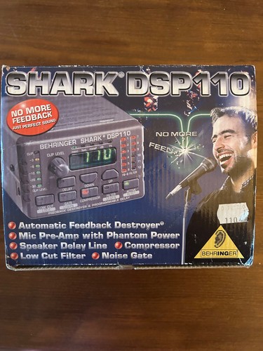 Behringer shark dsp110 - behringer,
