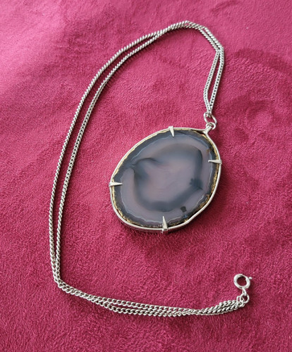 Pendentif pierre semi - pendentif,