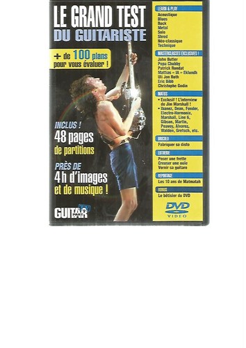 Dvd guitar part le - dvd,
