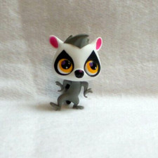 LITTLEST PET SHOP PETSHOP LPS #2762 HASBRO LEMURIAN CHIPMUNK GREY ORANGE EYES
