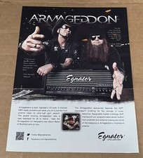 EGNATER AMPS - GREG TRIBBETT & TOM MAXWELL of HELLYEAH - 2012 Print Ad
