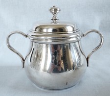 Christofle - sugar bowl - silver metal - Albi model