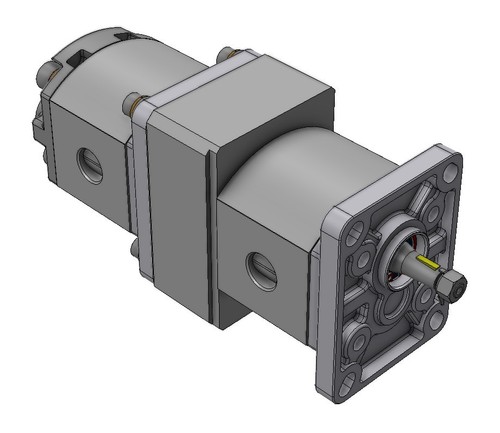 Groupe hydraulique tandem - 1,